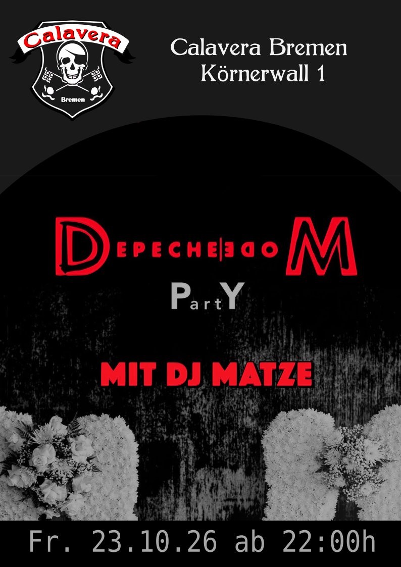 Flyer: Depeche Mode Party